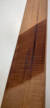 Neck Sycamore / European Maple, curly, Choco, Guitar Unique Piece #266